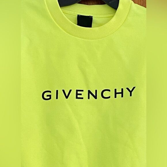 Givenchy Girl’s Logo cotton-blend sweatshirt size 12/ Fit Age 9/10 - Picture 4 of 10